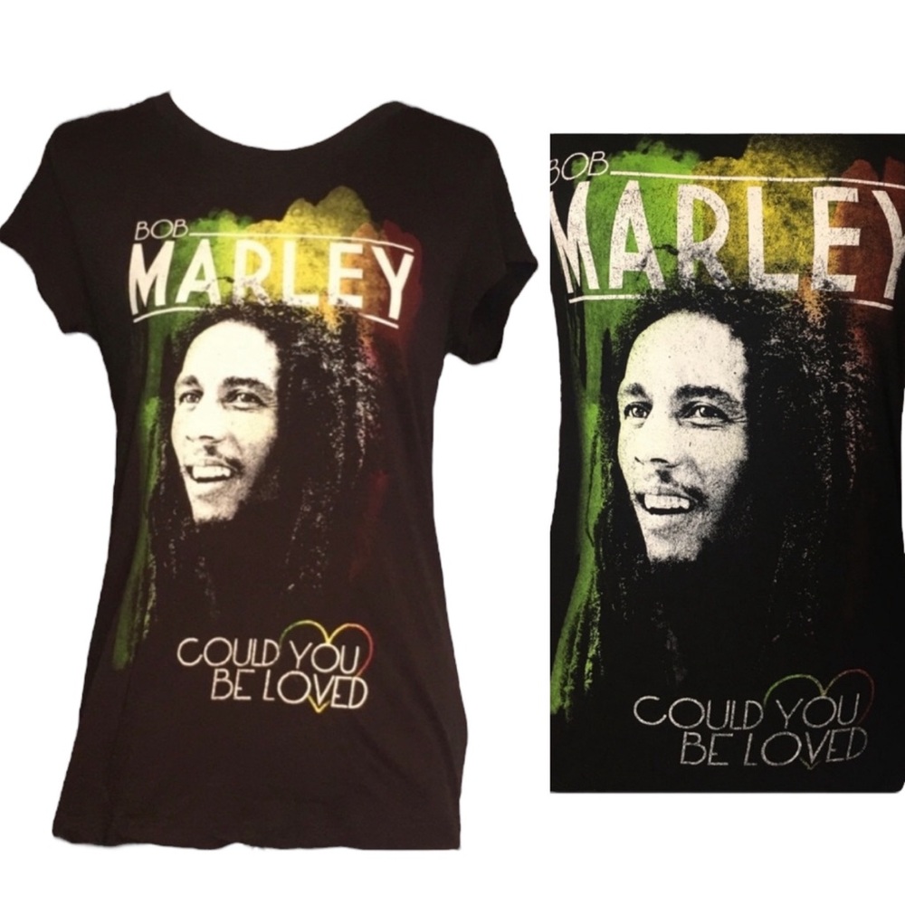 Zion Rootswear Bob Marley Could You Be Loved Jah Rasta Reggae Zion T-shirt Med